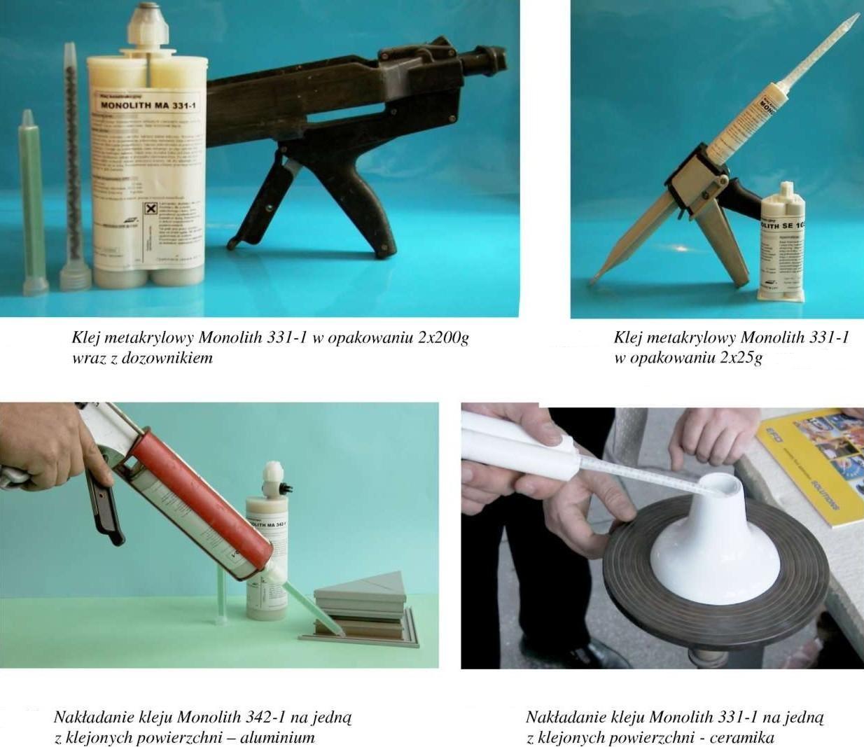kleje metakrylowe dozowanie