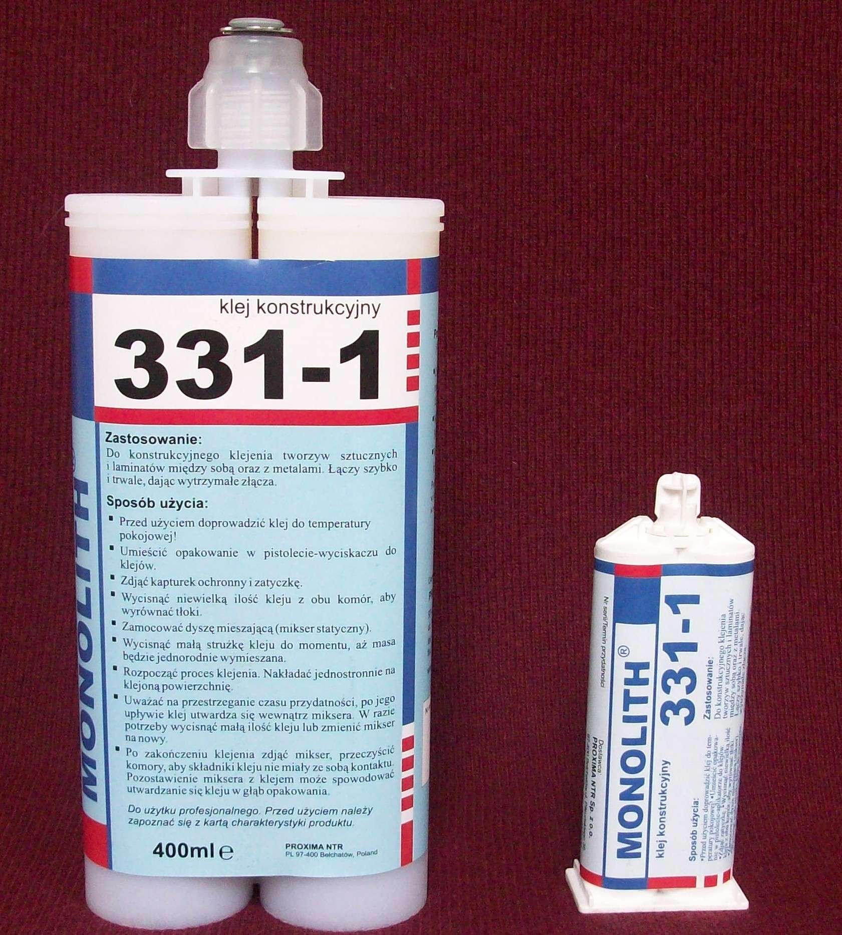 Klej do tworzyw sztucznych MA 331-1